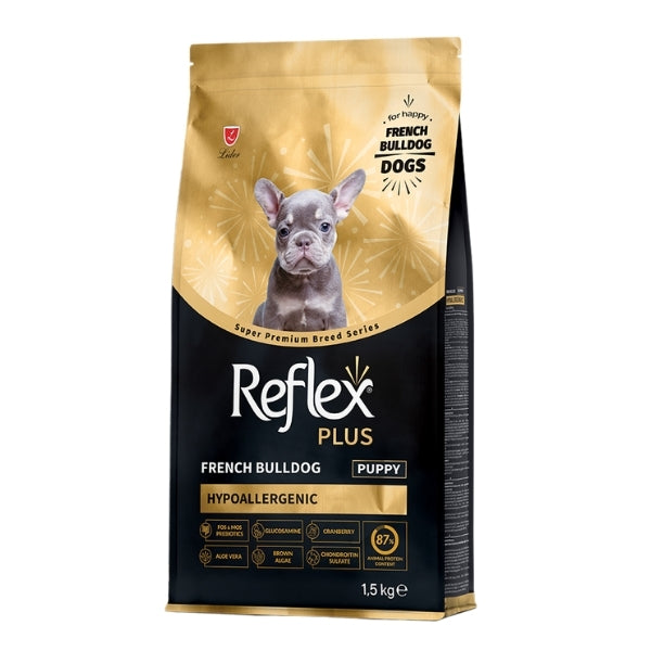 Reflex Plus French Bulldog Hypoallergenic Tavuklu Yavru Köpek Maması